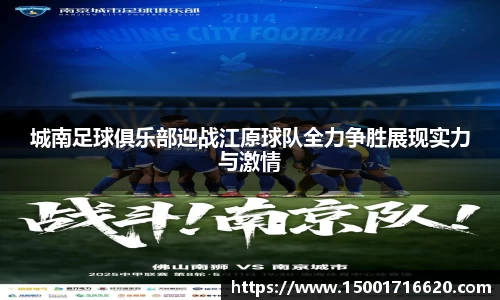城南足球俱乐部迎战江原球队全力争胜展现实力与激情